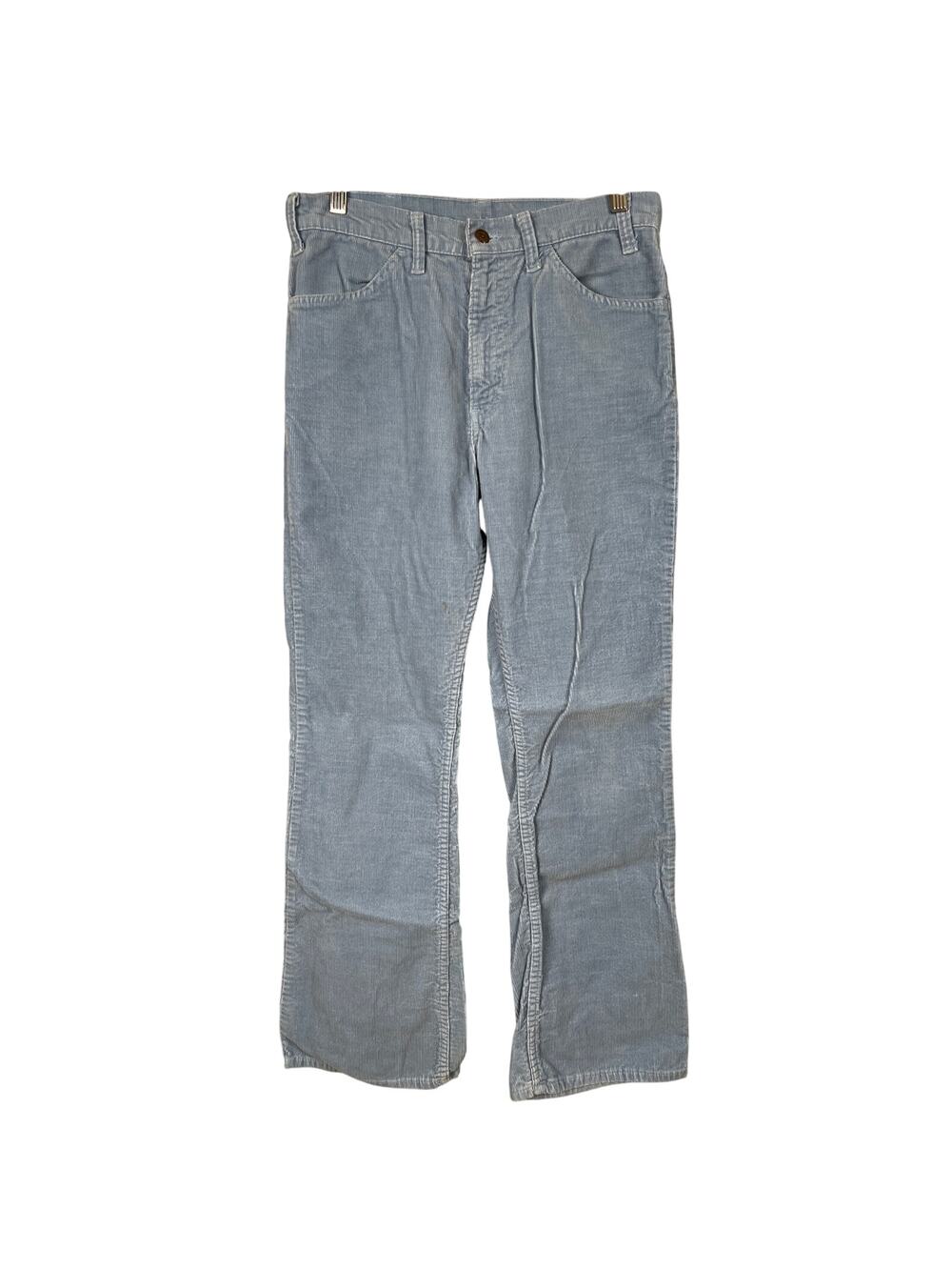 Vintage Levi's Blue Men Corduroy Straight Leg Pants 31 x 32 517